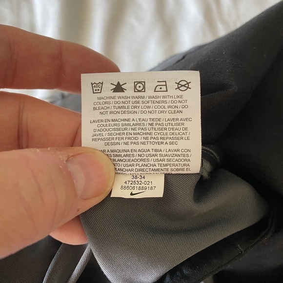 NIKE Golf Men's Performance‎ Lightweight Gray Activewear Golf Pants Size 38 x 34 - Picture 9 of 14